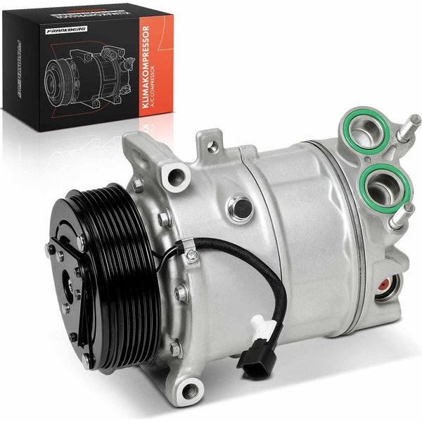 Frankberg 1X Compressore Aria Condizionata Per Ford C-Max Focus Iii Galaxy Mazda 3 5 Volvo S40 C30-image