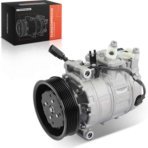 Frankberg 1X Compressore Aria Condizionata Per Vw Touareg 7L6 7L7 7LA 4.2L 2002-2006-image