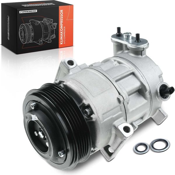 Frankberg 1X Compressore Aria Condizionata Per Opel Corsa D S07 1.6L 2006-2014-image