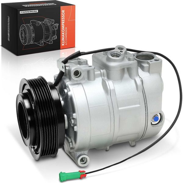 Frankberg 1X Compressore Aria Condizionata Per Audi A4 8D A6 4A 4B A8 4D Vw Passat 3B Skoda Superb I-image