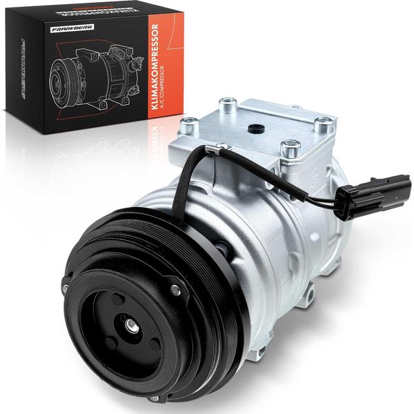 Frankberg 1X Compressore Aria Condizionata Per Chrysler Voyager Gs Dodge Caravan Jeep Cherokee Xj Zg Zj-image