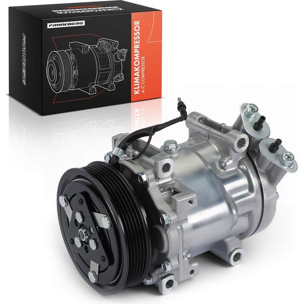 Frankberg 1X Compressore Aria Condizionata Per Renault Clio Ii Bb Cb Kangoo KC0/1 1.9L 2.0L Anno Dal 2017-image