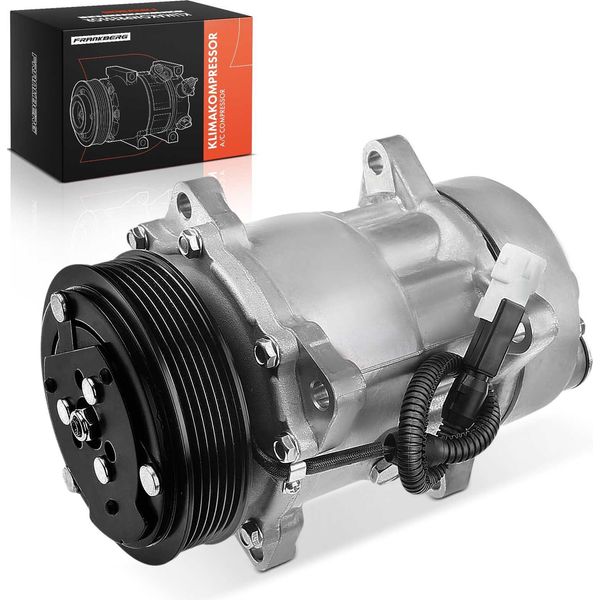 Compressore Aria Condizionata Frankberg 1X Per CitroëN Berlingo Xsara Fiat Ducato Lancia Peugeot 306-image