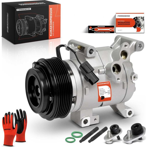 Frankberg 1X Compressore Aria Condizionata Per Mazda 3 Bm Bn 6 Estate Gj Gh Gl CX-5 Ke Kf Anno Dal 2011-image