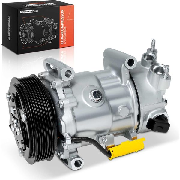 Frankberg 1X Compressore Aria Condizionata Per CitroëN Berlingo B9 C3 Ii Sc C4 La C5 C6 Ds Fiat Peugeot-image
