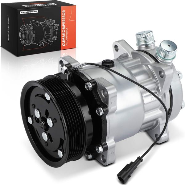 Frankberg 1X Compressore Aria Condizionata Per Alfa Romeo 164 Fiat Croma 154 Lancia Thema 834-image