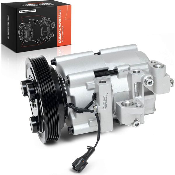 Compressore Aria Condizionata Frankberg 1X Per Hyundai Terracan Hp 2.9 Crdi 2001-2006-image