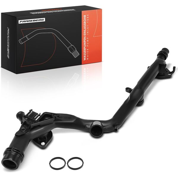 Frankberg 1X Tubo Radiatore Tubo Acqua Per Vw Touareg 7P5 Audi A4 8K2 A6 A7 A8 Q5-image