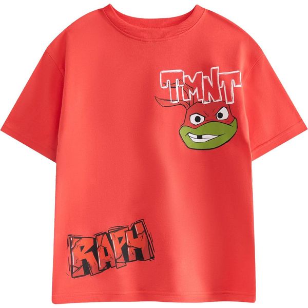 Teenage Mutant Ninja Turtles - Maglietta Da Ragazzo NS9111 (110) (Rosso)-image