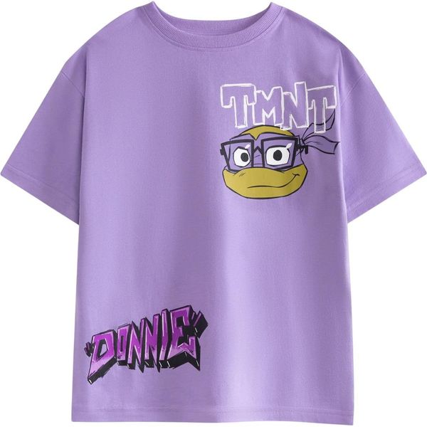Teenage Mutant Ninja Turtles - Maglietta Da Ragazzo NS9112 (128) (Viola)-image