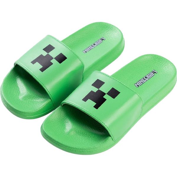 Minecraft - Sandalo Da Bagno Tnt Per Ragazzi, Eva NS9618 (20 Eu) (Stampa Nera/Verde)-image