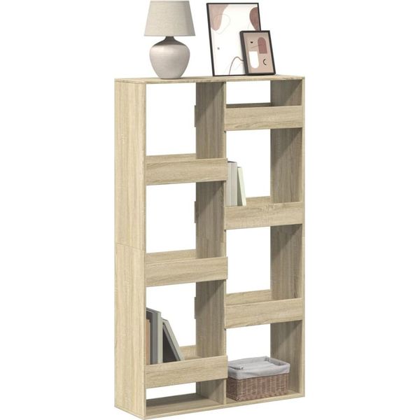 Maison Exclusive - Libreria Rovere Sonoma 100X33X175 Cm In Legno Multistrato-image
