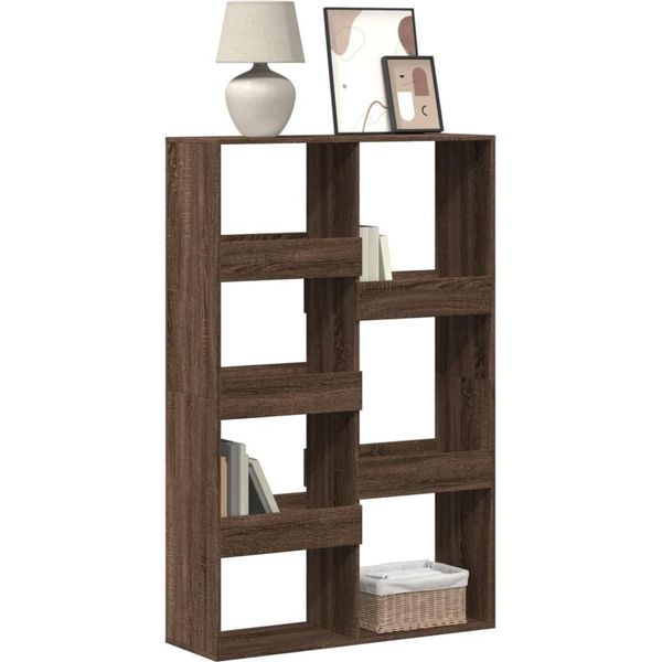 Maison Exclusive - Libreria Rovere Marrone 100X33X155,5 Cm In Legno Multistrato-image
