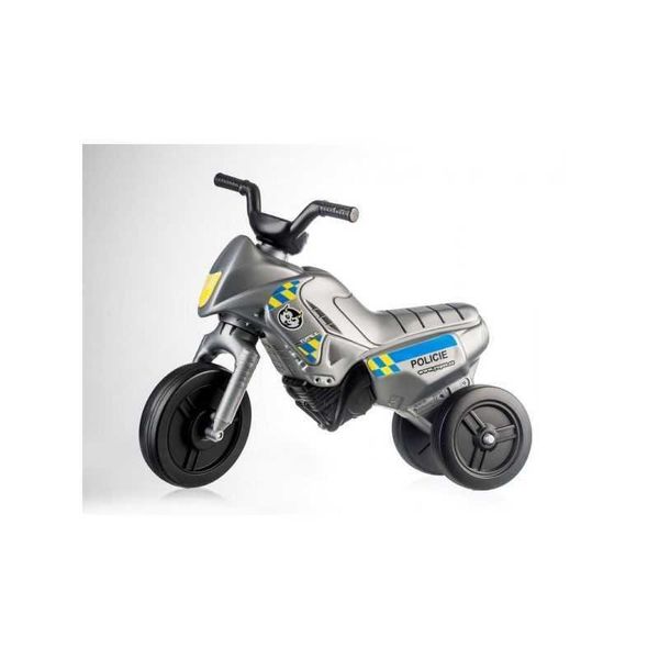 Teddies Enduro Yupee Police Piccolo Sedile In Plastica Altezza 26Cm Portata Fino A 25Kg 12M+-image