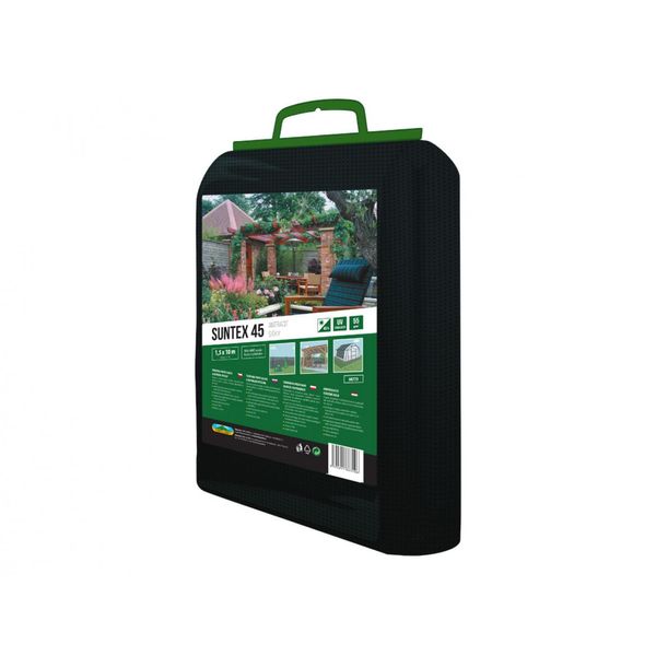 Ombrellone Nohel Pe Suntex 45% Con Rete Antracite Dimensioni: 1,5 X 10 M-image