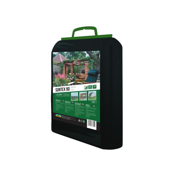 Ombrellone Nohel Pe Suntex 90% Con Rete Antracite Dimensioni: 1,5 X 10 M-image