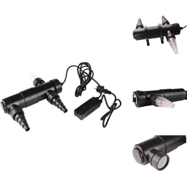 Vidaxl Chiarificatore Uvc 10.000 L - Accessori Per Fontane E Laghetti-image