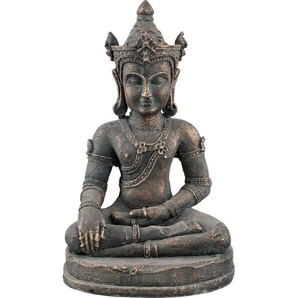 Immagine Del Buddha Di Rattanakosin - Bronzo/Grigio/Verde - 20 X 15 X 32 Cm-image