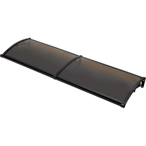 Tenda Da Sole, Lega Di Alluminio Durevole, Resistente Agli Agenti Atmosferici, Nera-image