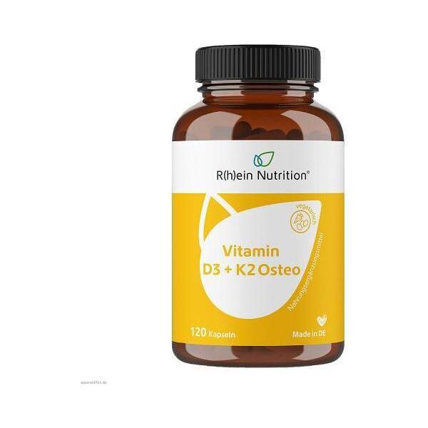 Vitamina D3+K2 Osteo 2.000 U.I. Vit.D3+80 μG K2 Kps 120 St-image
