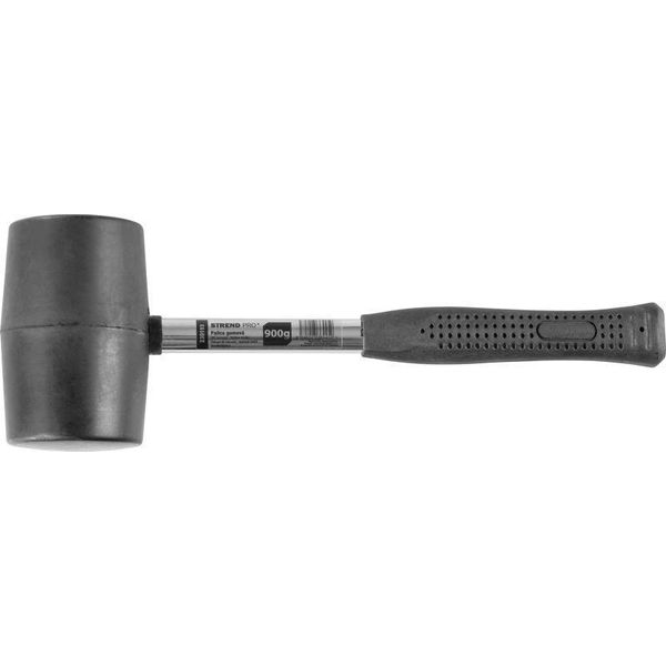 Martello Strend Pro HM213, 900 G, In Gomma, Testa Nera, Manico In Metallo, Lunghezza Del Manico 345 Mm-image