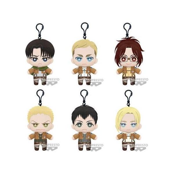 Bandai Banpresto Attack On Titan - Tomonui Assort Serie 2 Peluche (15 Cm)-image