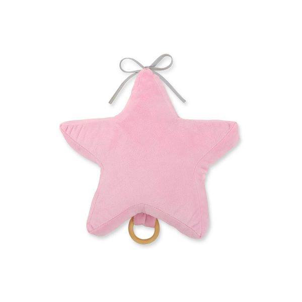 Carillon Baby Star In Minky - Rosa-image