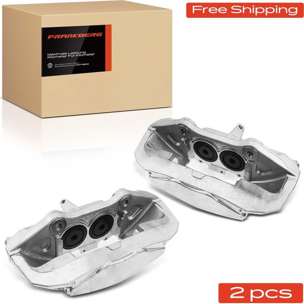 Frankberg 2X Pinza Freno Anteriore Sinistra Destra Per Mercedes-Benz Classe C W205 C205-image