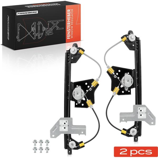 Frankberg 2X Regolatore Finestra Posteriore Sinistra Destra Per Tesla Model 3 5YJ3 Hatchback-image