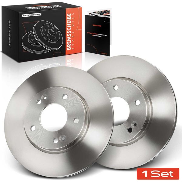 Frankberg 2X Dischi Freno Asse Anteriore Per Hyundai Elantra Notchback I30 Coupe Hatchback Van Anno Dal 2010-image