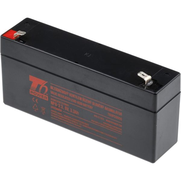 Batteria T6 Power NP6-3.3, 6V, 3,3Ah-image