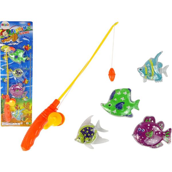 Gioco Di Pesca Set Pesce + Canna Da Pesca-image