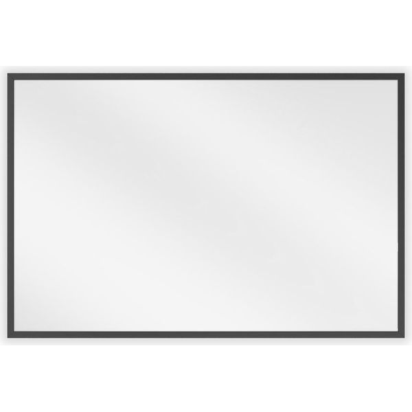 Mexen Loft Specchio Da Bagno Rettangolare 60 X 40 Cm, Cornice Nera - 9852-060-040-000-70-image