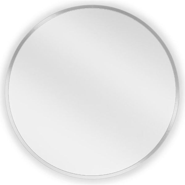 Mexen Loft Specchio Da Bagno Rotondo 50 Cm, Cornice Inox - 9850-050-050-000-10-image