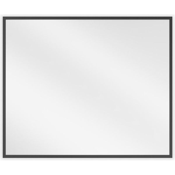 Mexen Loft Specchio Da Bagno Rettangolare 60 X 50 Cm, Cornice Nera - 9852-060-050-000-70-image