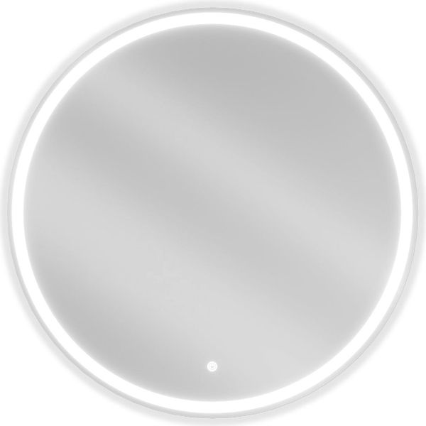 Mexen Gobi Specchio Da Bagno Illuminato, Rotondo 80 Cm, Led 6000K, Antiappannamento - 9801-080-080-611-00-image