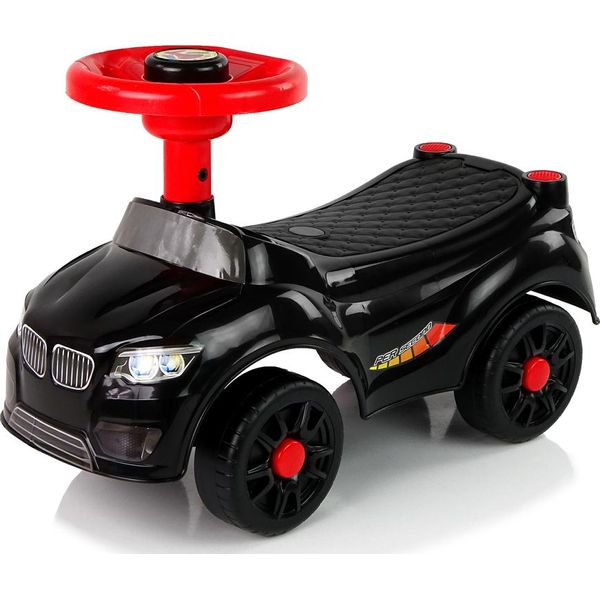Auto Scorrevole Car Rider Qx-3399-2 Horn Nero Auto Scorrevole Auto Scorrevole Push Bar Baby Car Auto Per Bambini-image