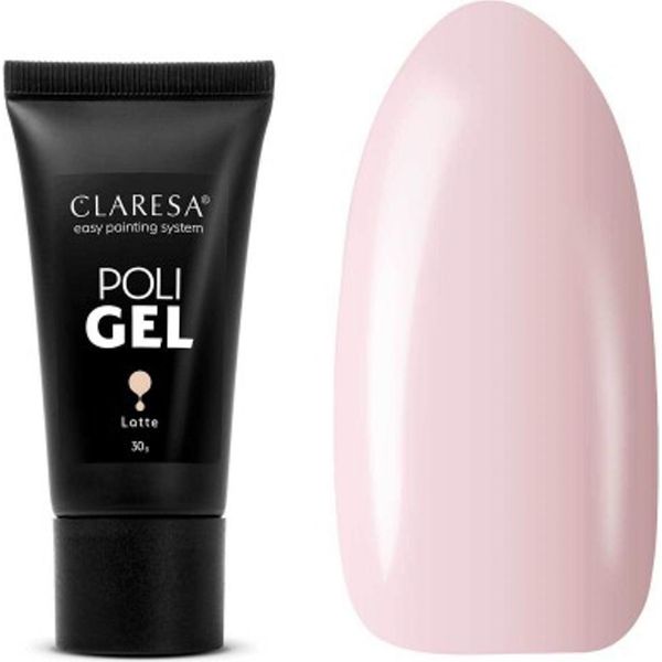 Claresa Poli Aufbaugel Latte 30G-image