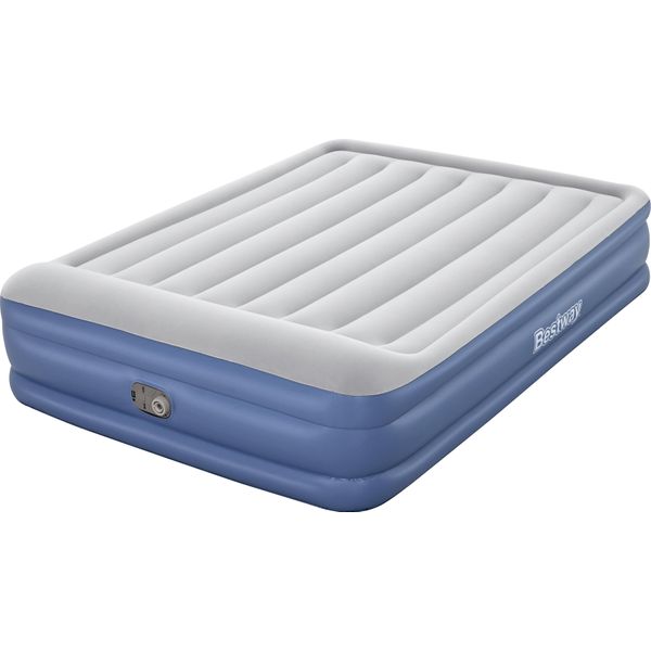 Letto Ad Aria Bestway® Tritech™ Vento Con Pompa Elettrica Integrata Doppio Xl/Mid 203 X 152 X 46 Cm-image