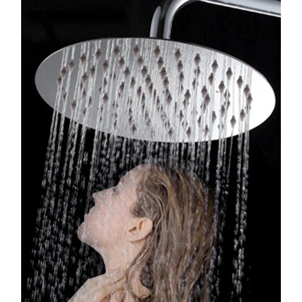 Swanew Soffione Doccia Soffioni E Docce Doccia A Pioggia Doccia A Pioggia Soffione Doccia Risparmio D'acqua 20 Cm-image