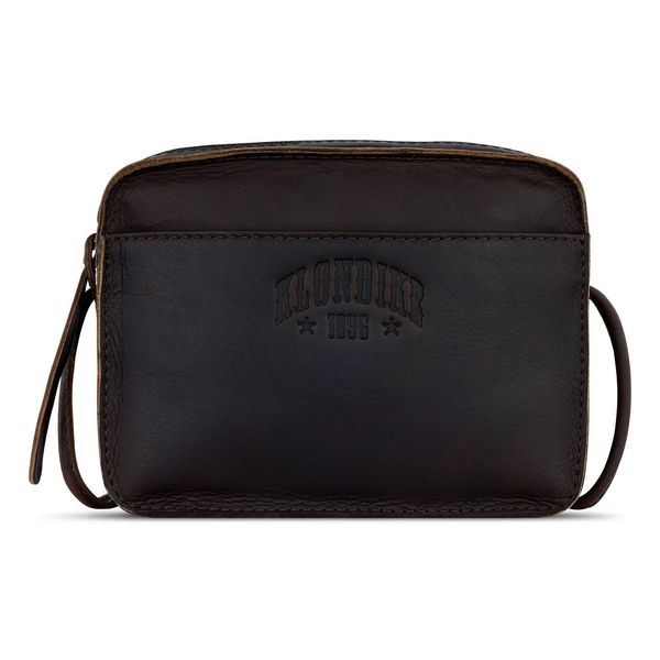 Klondike 1896 Pelle Borsa A Tracolla Rush Allison Shoulderbag Darkbrown Marrone Scuro-image