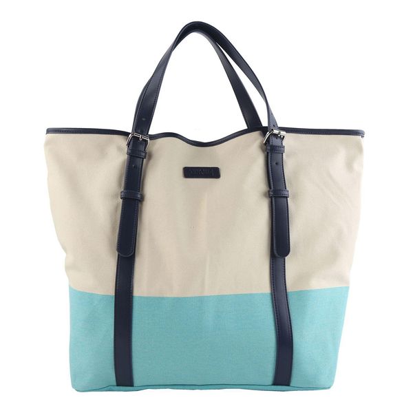Cinque Borsa Shopper Borsa A Tracolla Alberta Shopper Cream-White / Turqu Avorio-image
