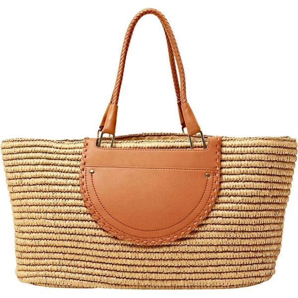 Esprit Borsa Shopper Borsa A Tracolla Demi Shopper Rust Brown Marrone-image