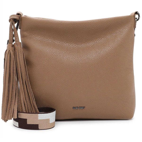Suri Frey Borsa A Tracolla Kiky Crossover Darktaupe Grigio Talpa-image