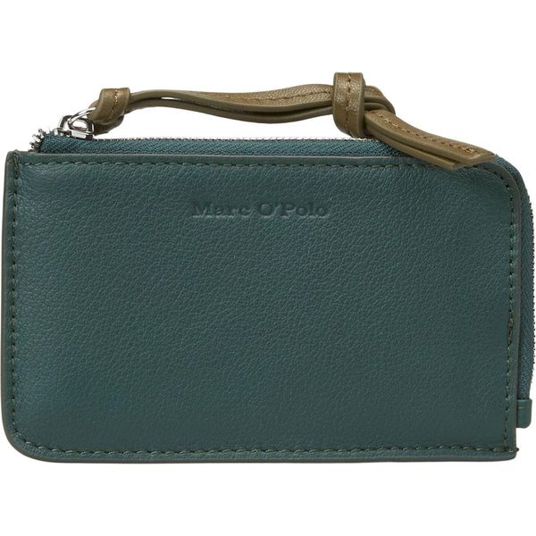 Marc O'polo Pelle Portacarte Zip Wallet Night Pine Verde Bosco-image