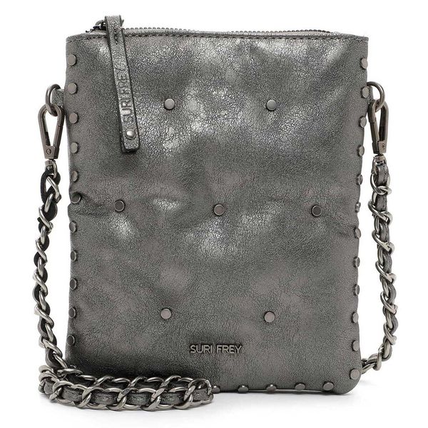Suri Frey Borsa A Tracolla Andy Handbag With Zipper Darksilver Argentato-image
