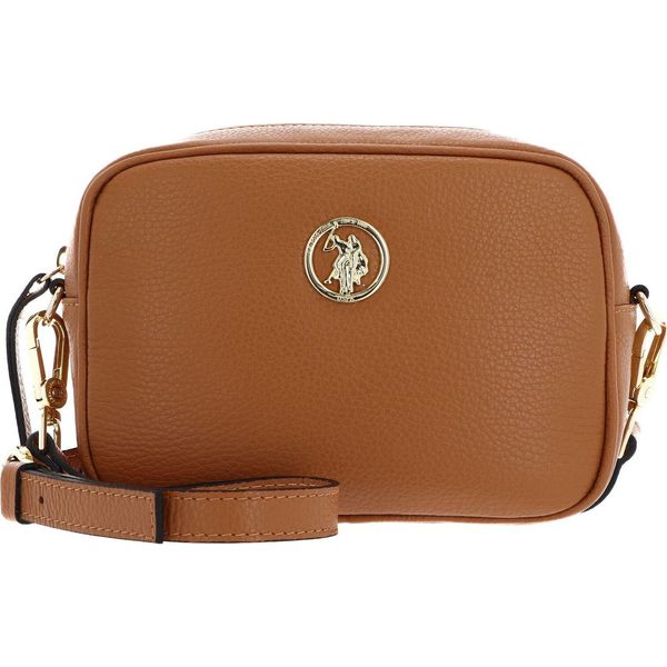 U.S. Polo Assn. Pelle Borsa A Tracolla Arlington Crossbody Bag Light Tan Marrone Chiaro-image