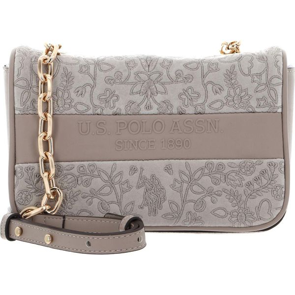 U.S. Polo Assn. Borsa A Tracolla New Canyon Flap Crossbody Bag Oyster Rosa Antico-image