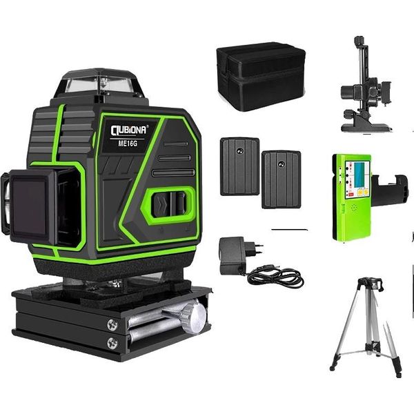 Livella Laser, 16 Linee, Verticale E Orizzontale, Impermeabile IP54, ME16G2-DC11G-H15-image