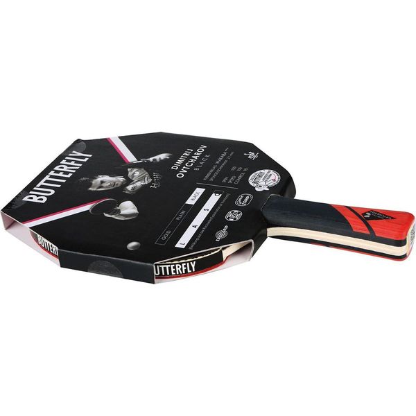 Ping Pong Racket Butterfly Ovtcharov Black 85231-image